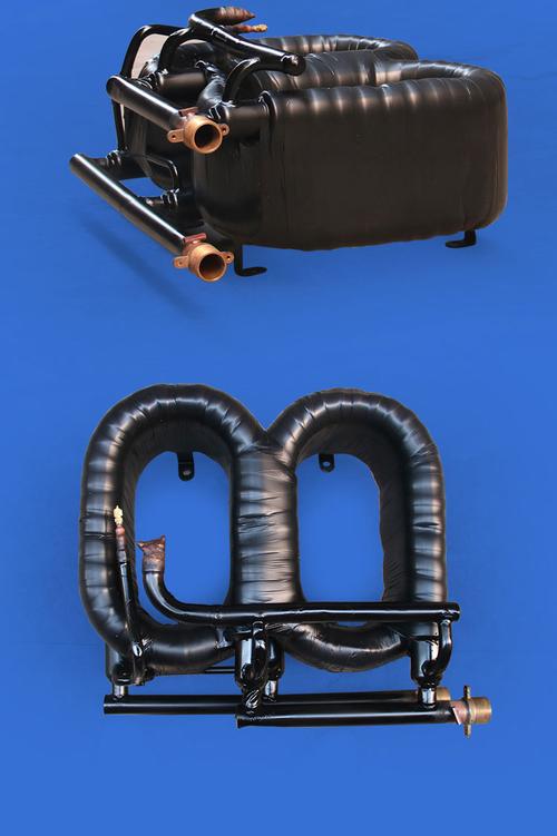 10匹空气能用套管式换热器 高效制冷与制热的核心组件